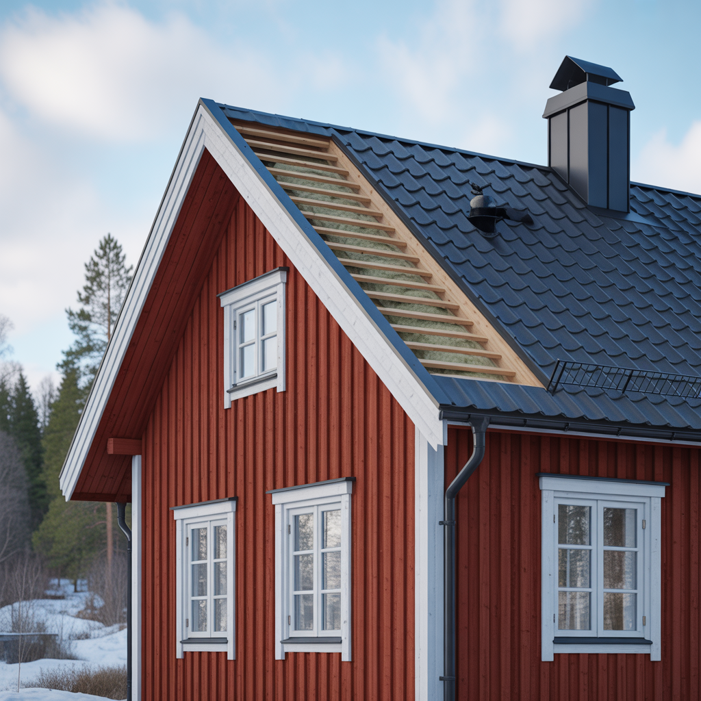 ventilation av kallvind checklista for takfot och luftspalt