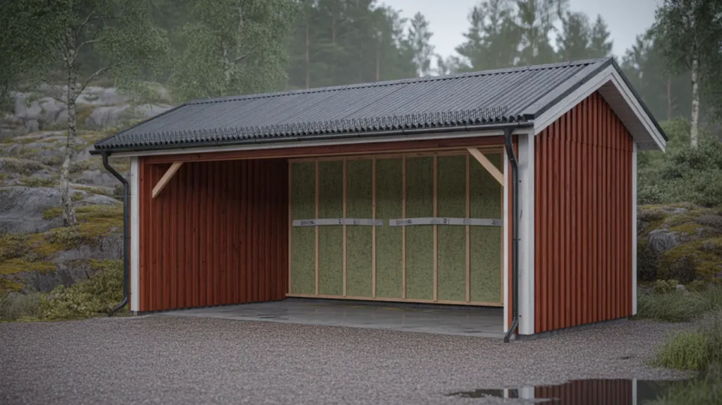 stoppa kondens under pl ttak i garage och carport praktiska l sningar som fungerar