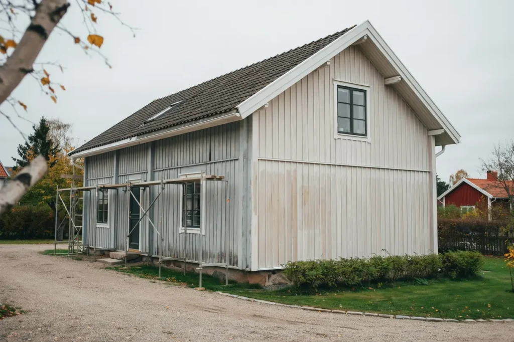 byta panel och m la tr fasad smart renovering som skyddar huset och h jer helhetsintrycket